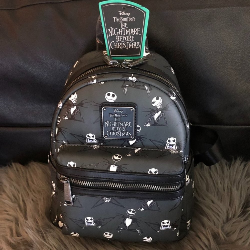 NWT Loungefly Disney Nightmare Before Christmas NBC Jack Skellington Poses Mini